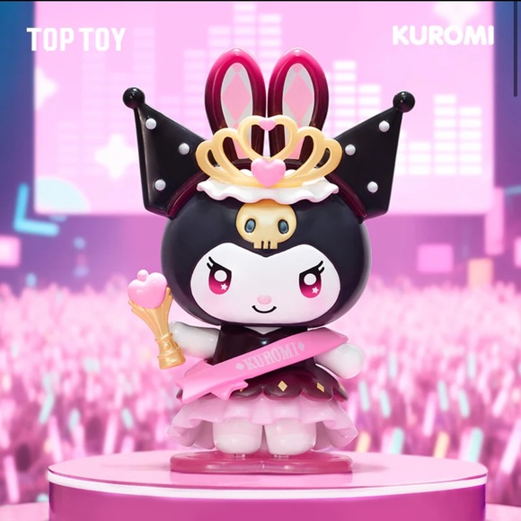 Top Toy x Sanrio Kuromi Sparkling Idol Series Figure Blind Box - Picture 5 of 13